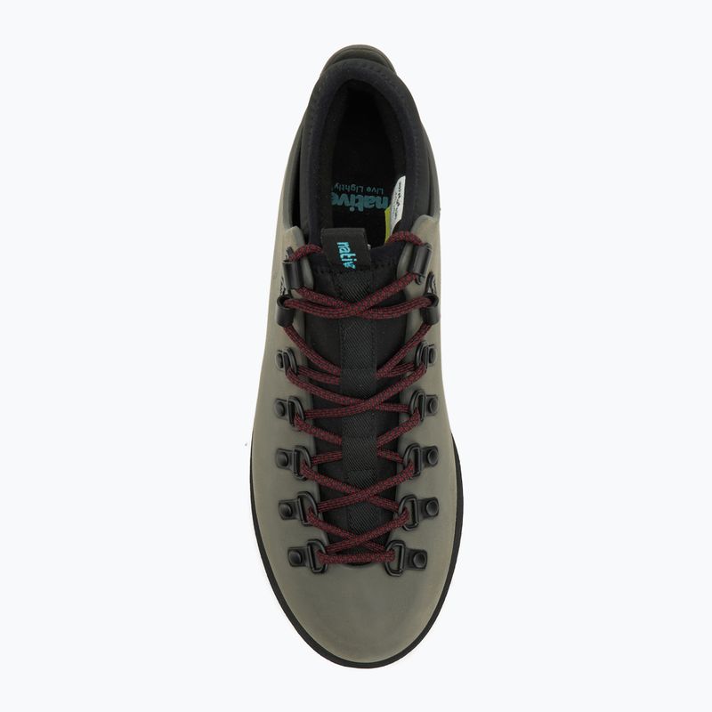 Shoes Native NA-31106848 Fitzsimmons Citylite Bloom feather grey/jiffy black/true red 6