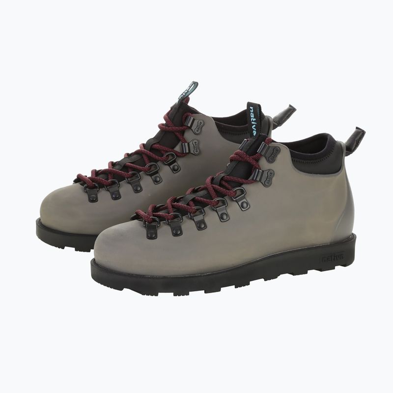 Shoes Native NA-31106848 Fitzsimmons Citylite Bloom feather grey/jiffy black/true red 11