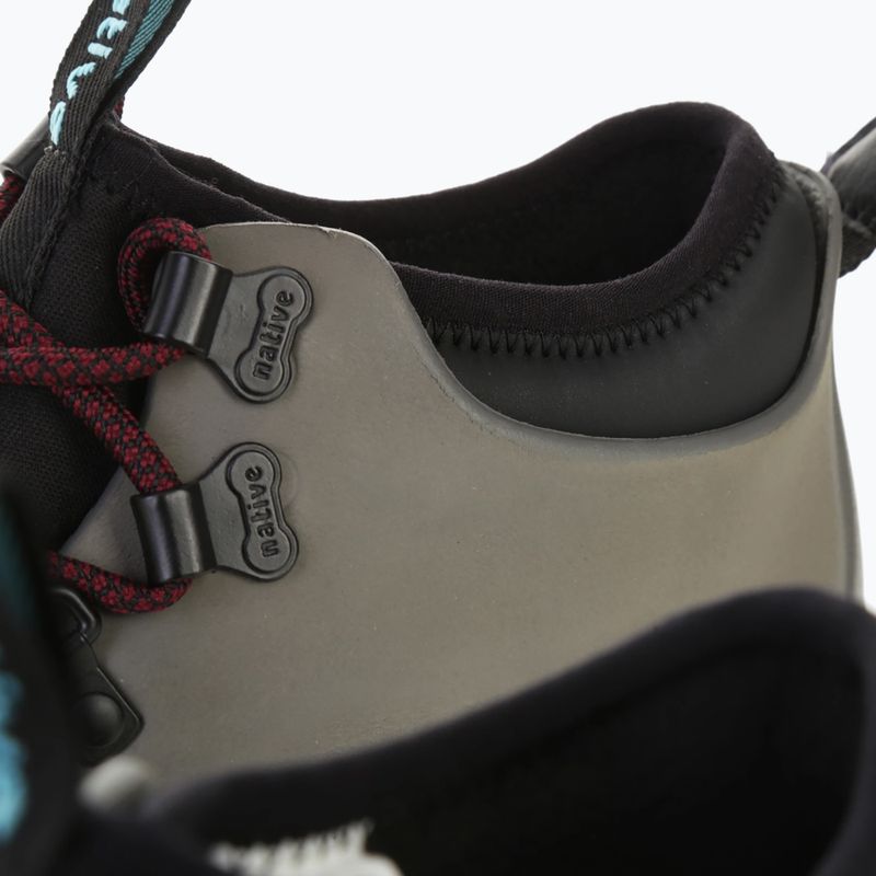 Shoes Native NA-31106848 Fitzsimmons Citylite Bloom feather grey/jiffy black/true red 12