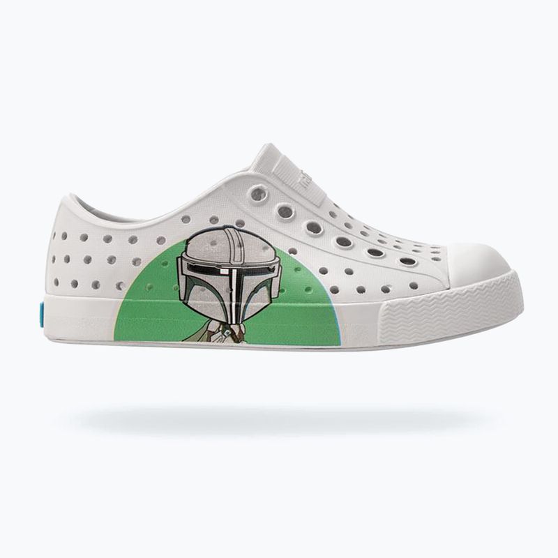 Native Jefferson Block Jr frost grey/mando bff children's trainers 11