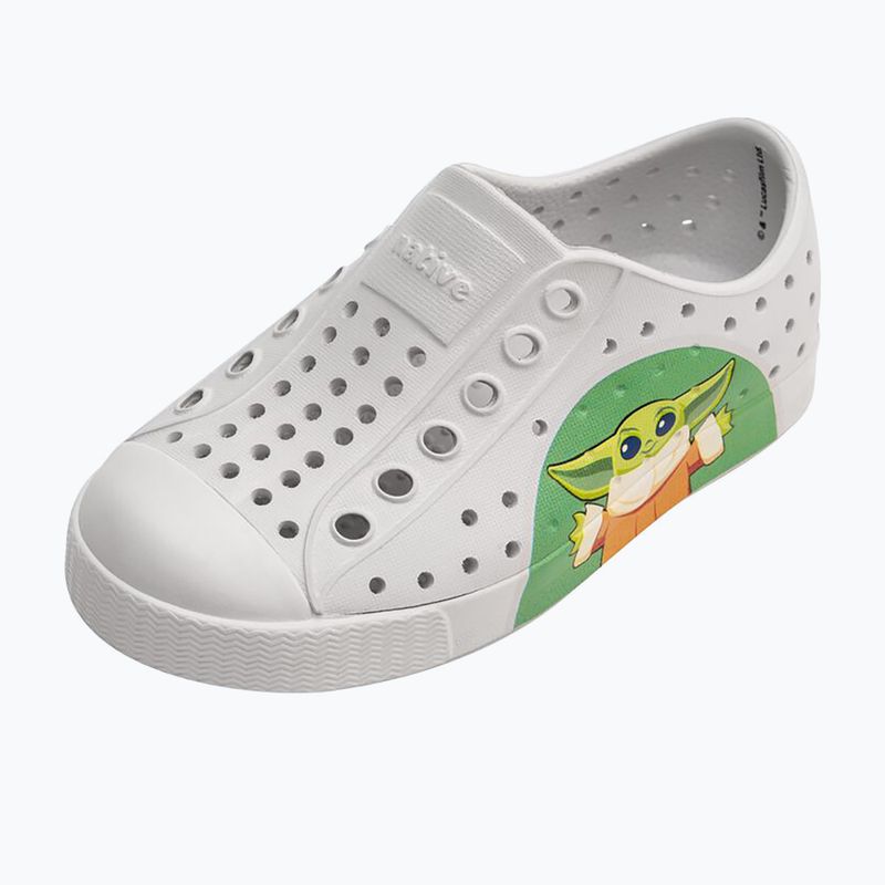 Native Jefferson Block Jr frost grey/mando bff children's trainers 13