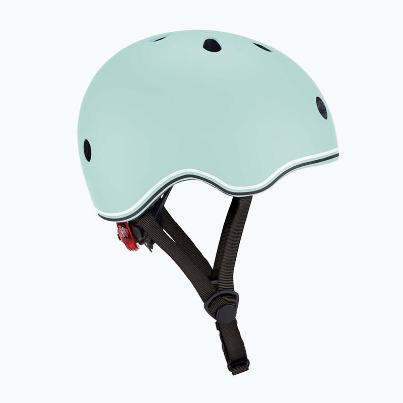 Children's helmet Globber Go.Up Lights pastel green 2