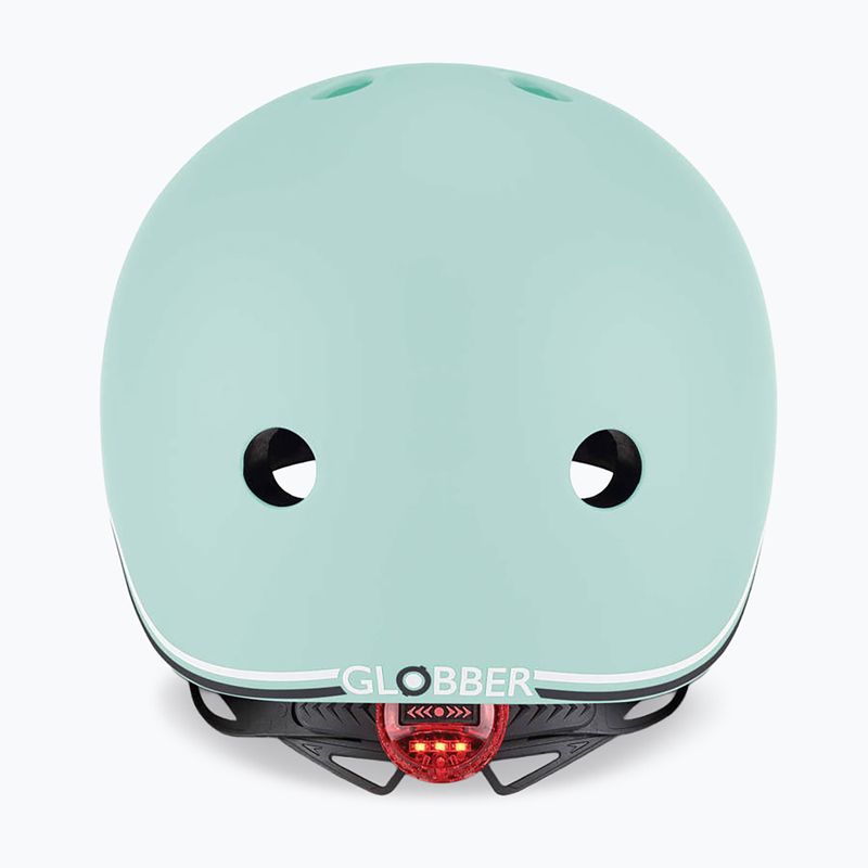 Children's helmet Globber Go.Up Lights pastel green 4