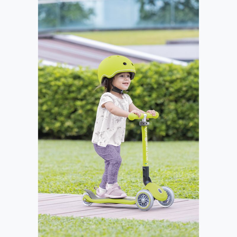 Globber Junior Foldable Lights children's tricycle lime green 9