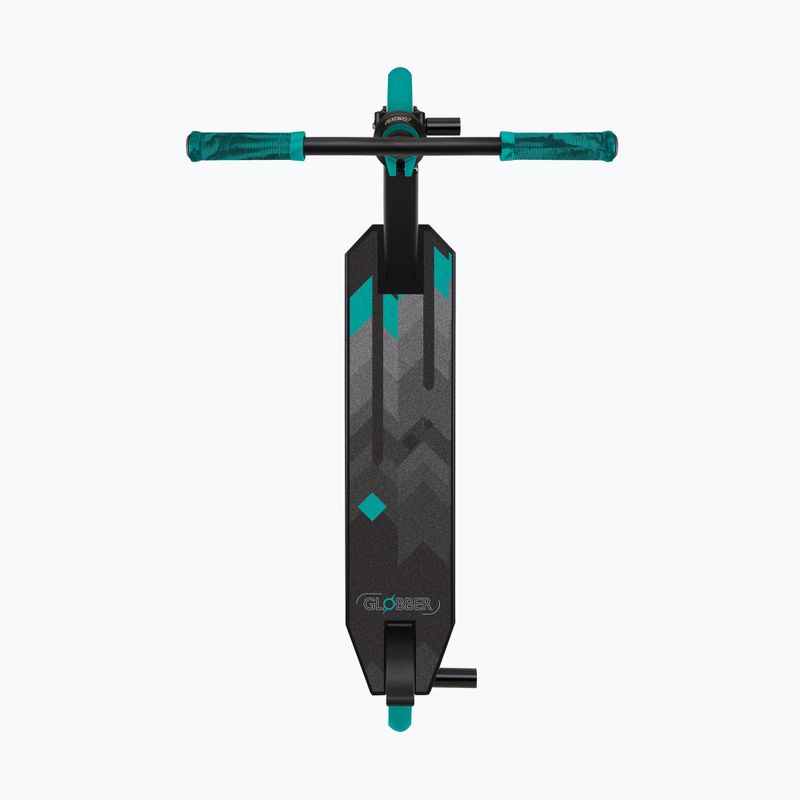 Globber Stunt GS 540 black/teal children's freestyle scooter 4