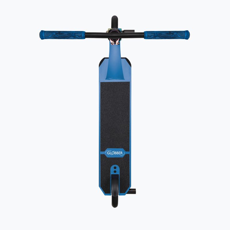 Globber Stunt GS 900 Deluxe black/neochrome blue children's freestyle scooter 4