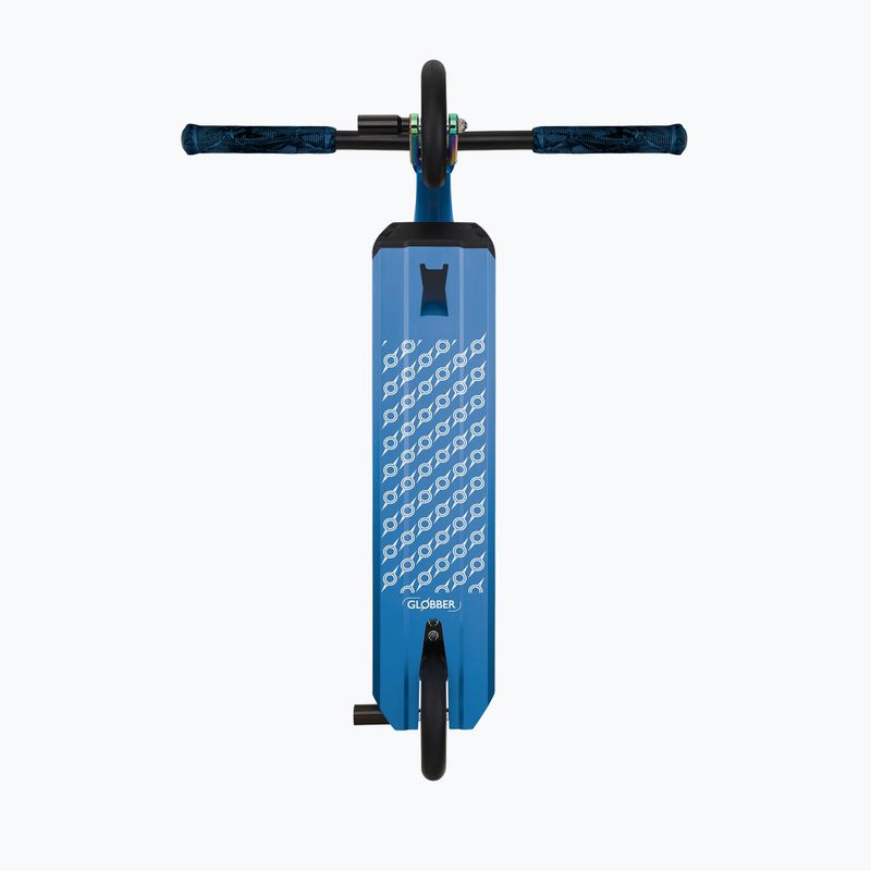 Globber Stunt GS 900 Deluxe black/neochrome blue children's freestyle scooter 5