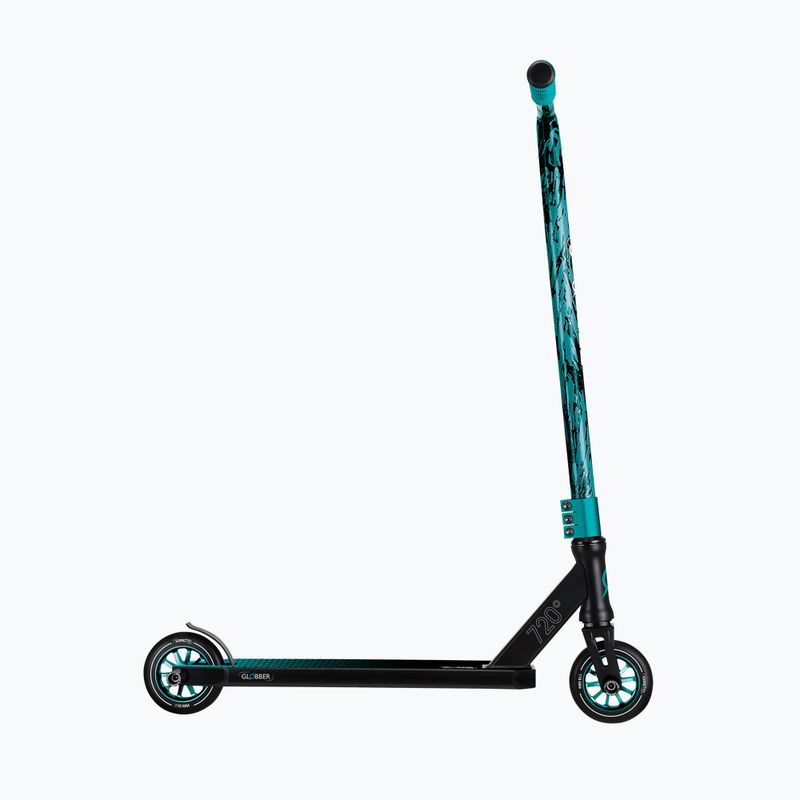 Globber Stunt GS 720 black/teal children's freestyle scooter 2