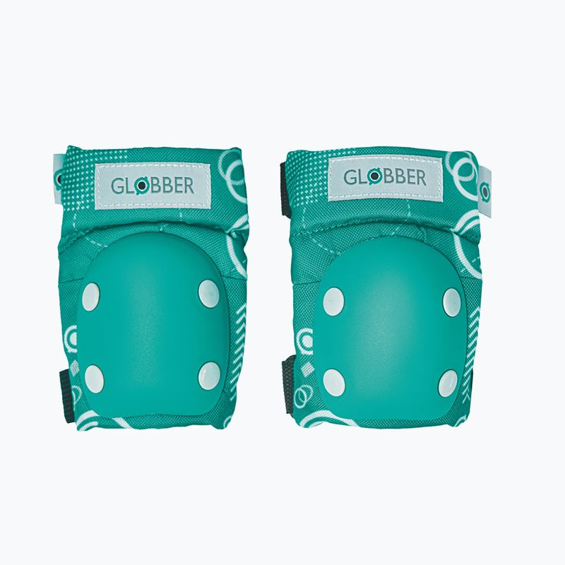Globber Toddler baby protector set emerald green/shapes 2