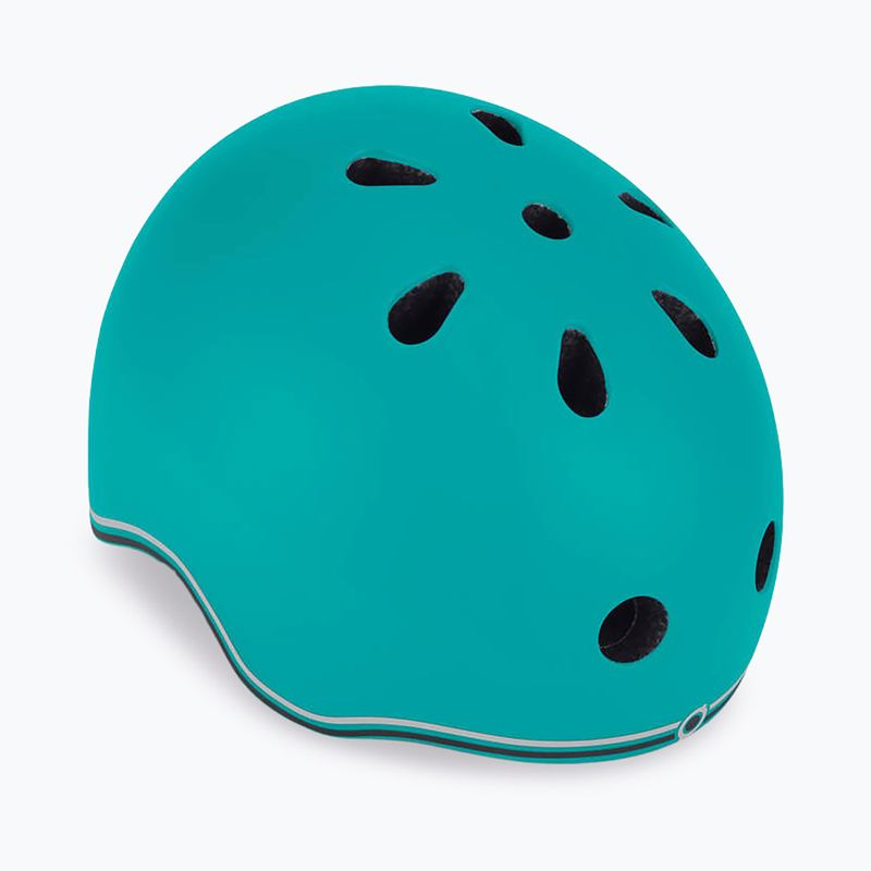 Children's helmet Globber Go.Up Lights teal