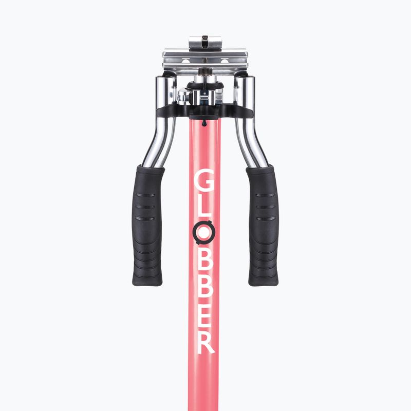 Globber Flow Element Lights coral pink children's scooter 5