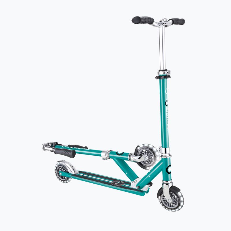 Children's city scooter Globber Flow Element Lights jade 8