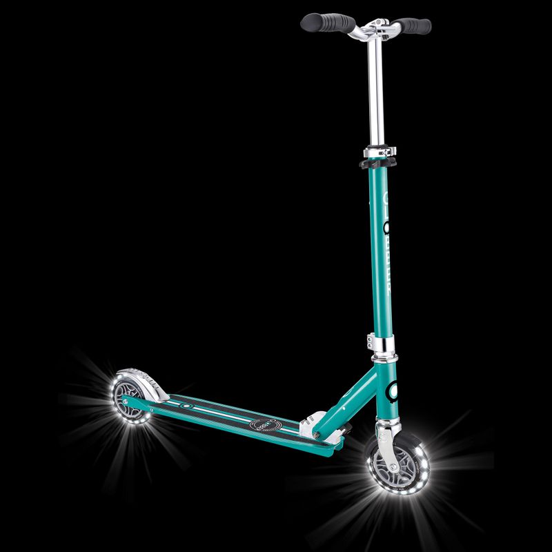 Children's city scooter Globber Flow Element Lights jade 11