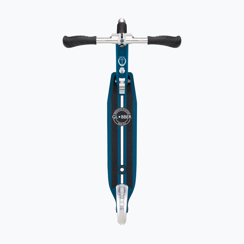 Children's city scooter Globber Flow Element Lights petrol blue 7