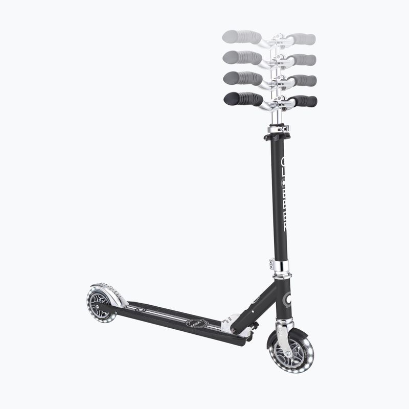 Children's city scooter Globber Flow Element Lights black 9