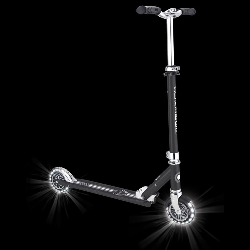 Children's city scooter Globber Flow Element Lights black 11
