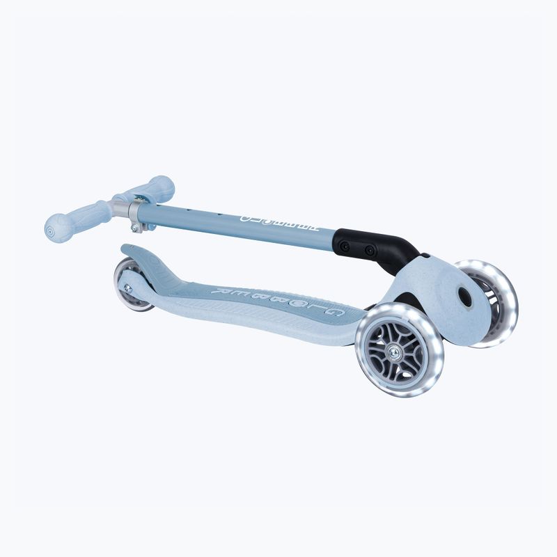 Children's three-wheeled scooter Globber Junior Primo Foldable Lights Eco blueberry 5