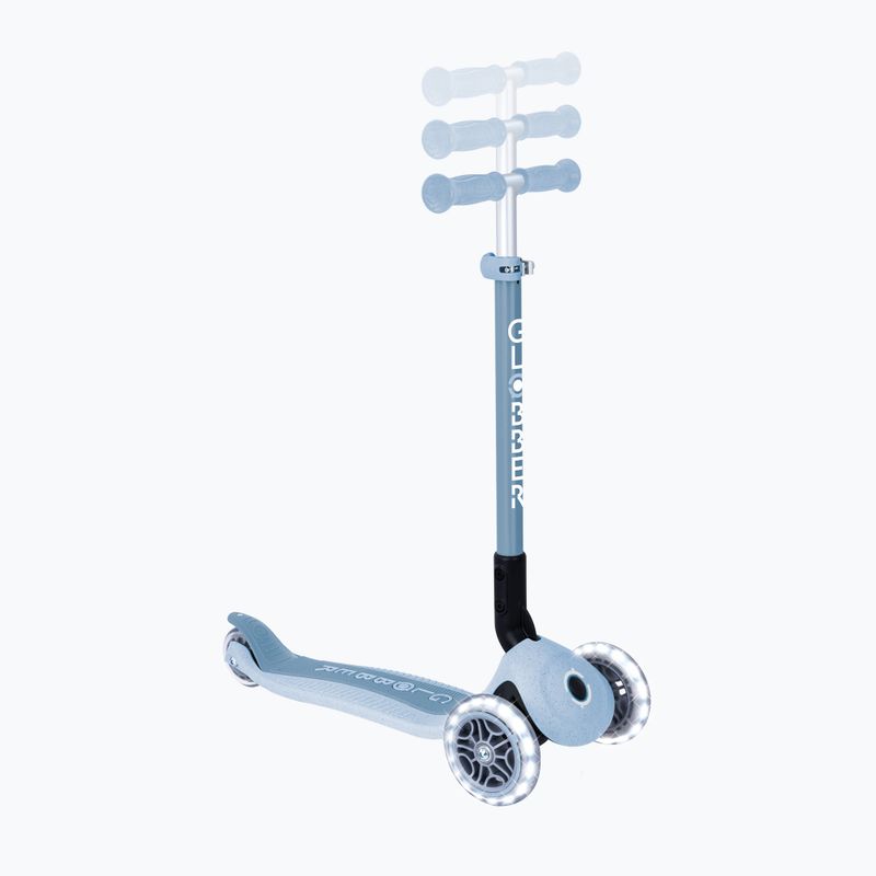 Children's three-wheeled scooter Globber Junior Primo Foldable Lights Eco blueberry 9