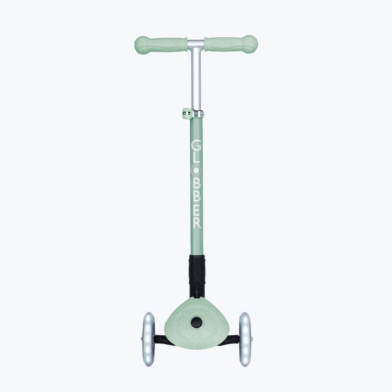 Children's three-wheeled scooter Globber Junior Primo Foldable Lights Eco pistachio 3