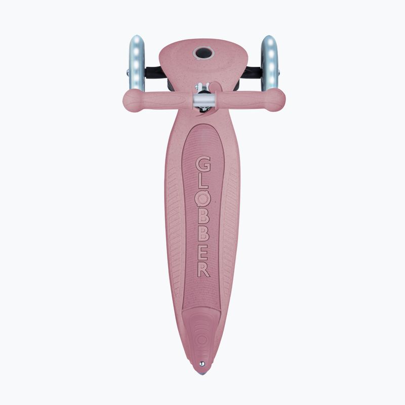 Children's three-wheeled scooter Globber Junior Primo Foldable Lights Eco berry 3