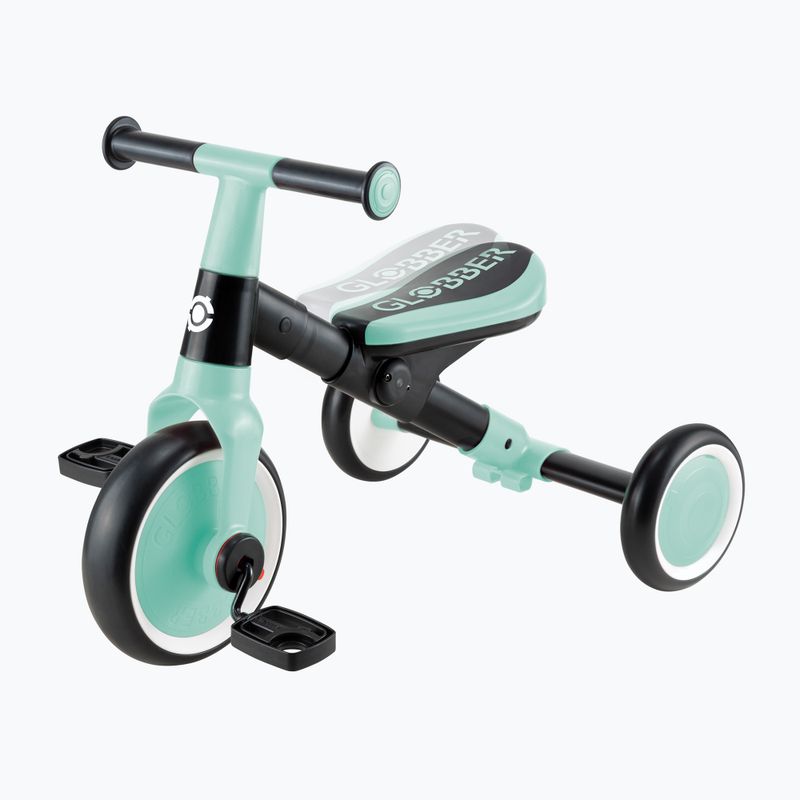 Three-wheeled balance bike Globber Learning Trike 2in1 mint 8