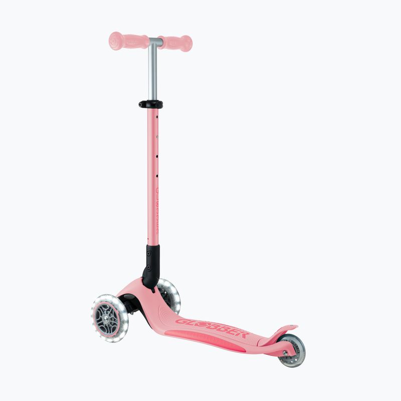 Globber Primo Foldable Plus Lights children's tricycle pastel pink 3
