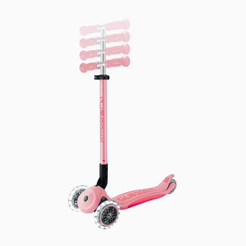 Globber Primo Foldable Plus Lights children's tricycle pastel pink 8