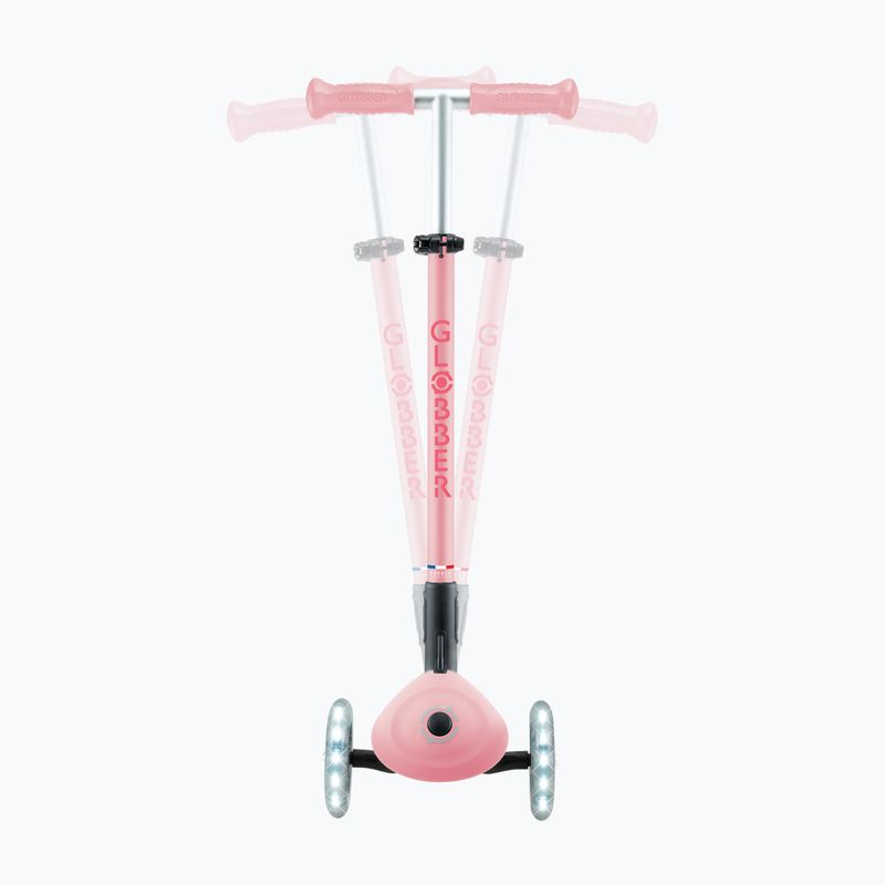 Globber Primo Foldable Plus Lights children's tricycle pastel pink 9
