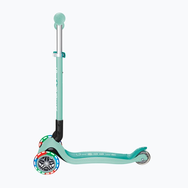 Globber Primo Foldable Lights mint children's tricycle scooter 2