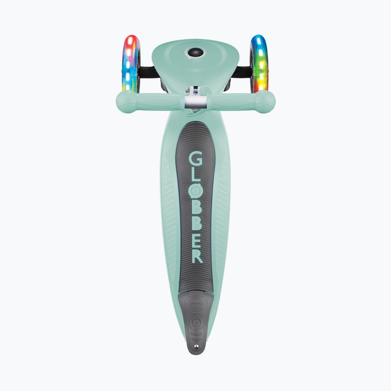 Globber Primo Foldable Lights mint children's tricycle scooter 5