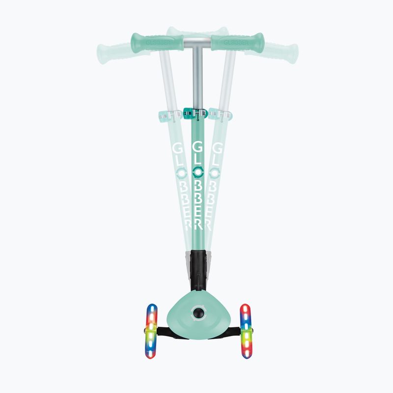 Globber Primo Foldable Lights mint children's tricycle scooter 9