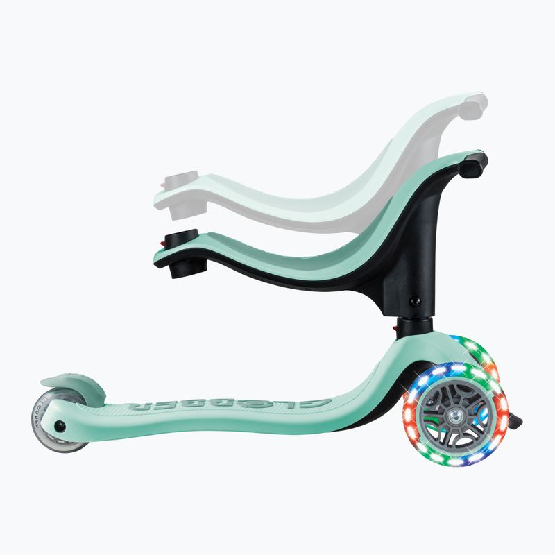 Globber Go.Up Sporty Lights mint children's tricycle scooter 8