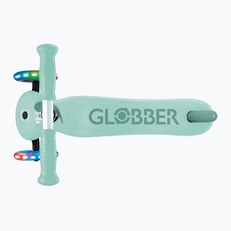 Globber Go.Up Sporty Lights mint children's tricycle scooter 11