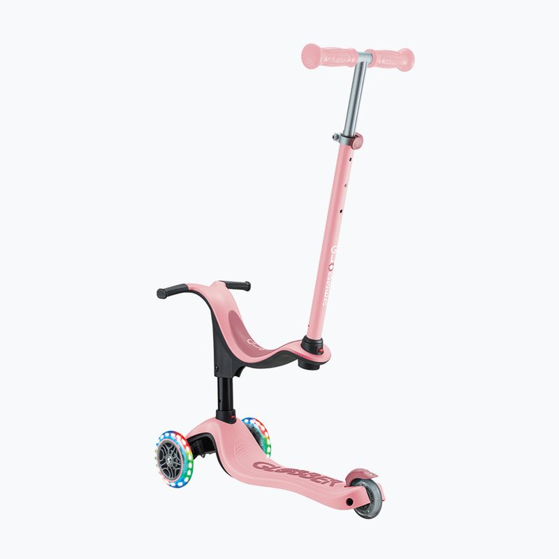 Globber Go.Up Sporty Lights children's tricycle pastel pink 3