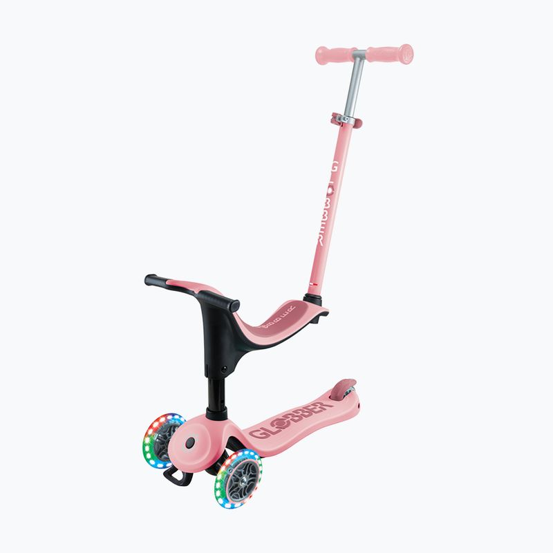 Globber Go.Up Sporty Lights children's tricycle pastel pink 5