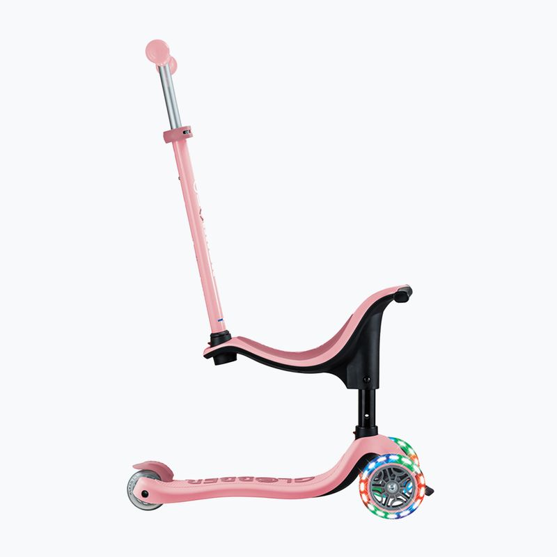 Globber Go.Up Sporty Lights children's tricycle pastel pink 9