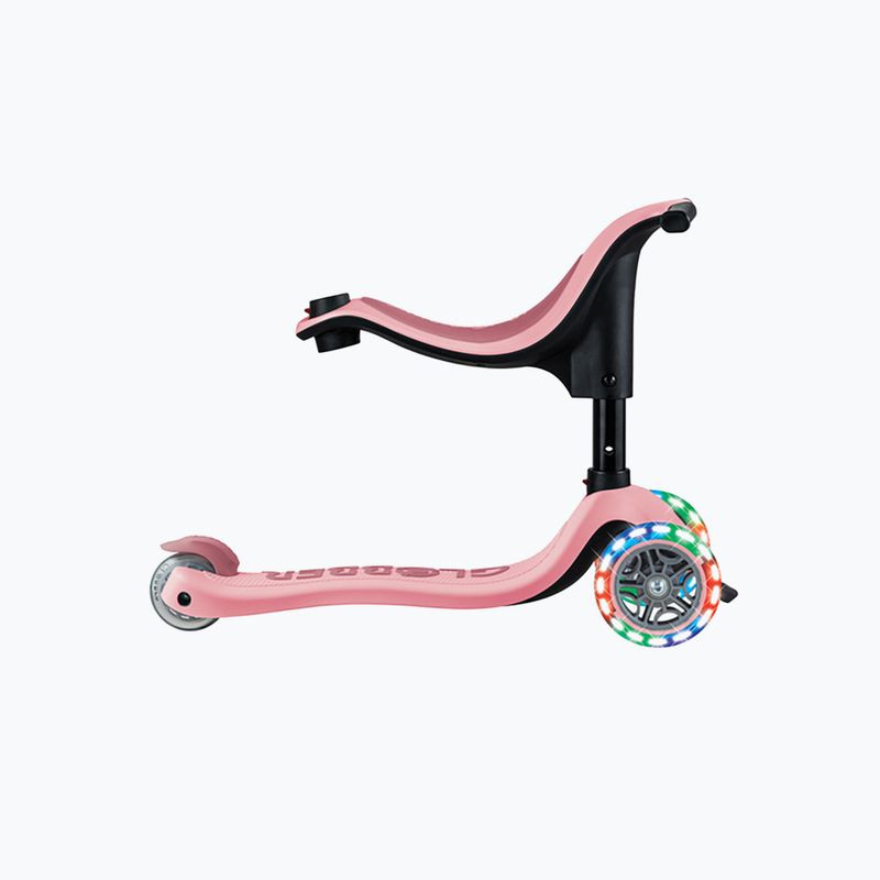 Globber Go.Up Sporty Lights children's tricycle pastel pink 10