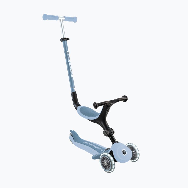 Children's three-wheeled scooter Globber Go.Up Active Ecologic Lights blueberry 3