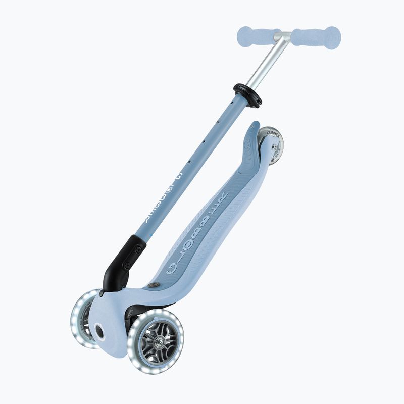 Children's three-wheeled scooter Globber Go.Up Active Ecologic Lights blueberry 14