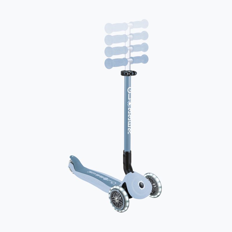 Children's three-wheeled scooter Globber Go.Up Active Ecologic Lights blueberry 16