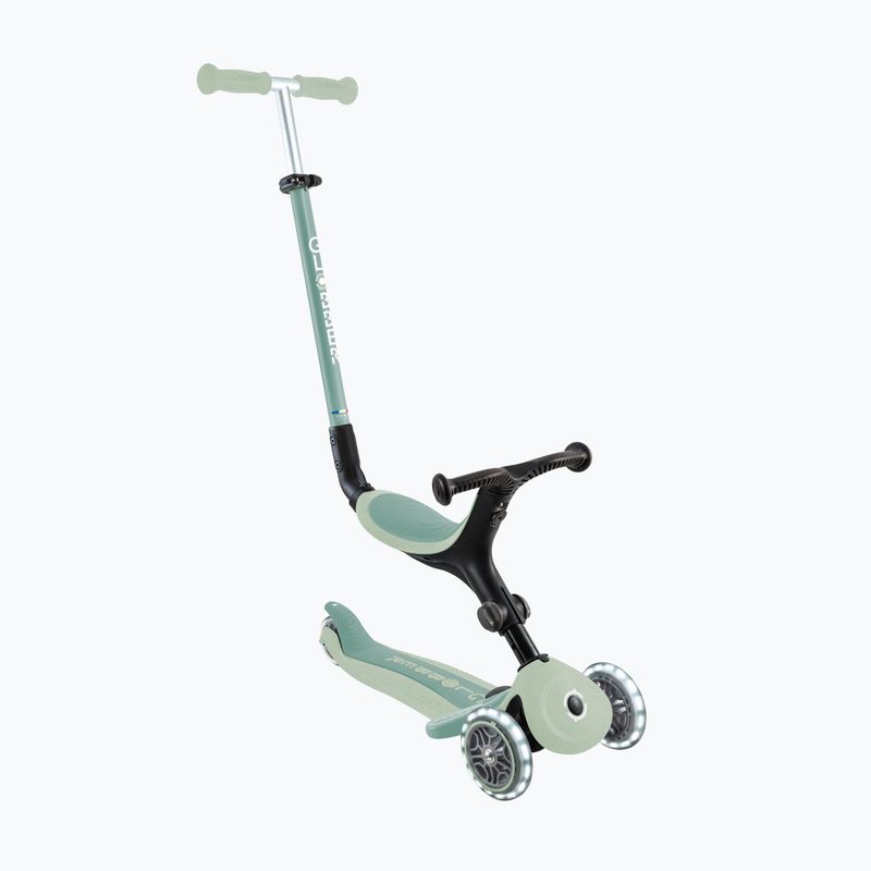 Children's three-wheeled scooter Globber Go.Up Active Ecologic Lights pistachio 3