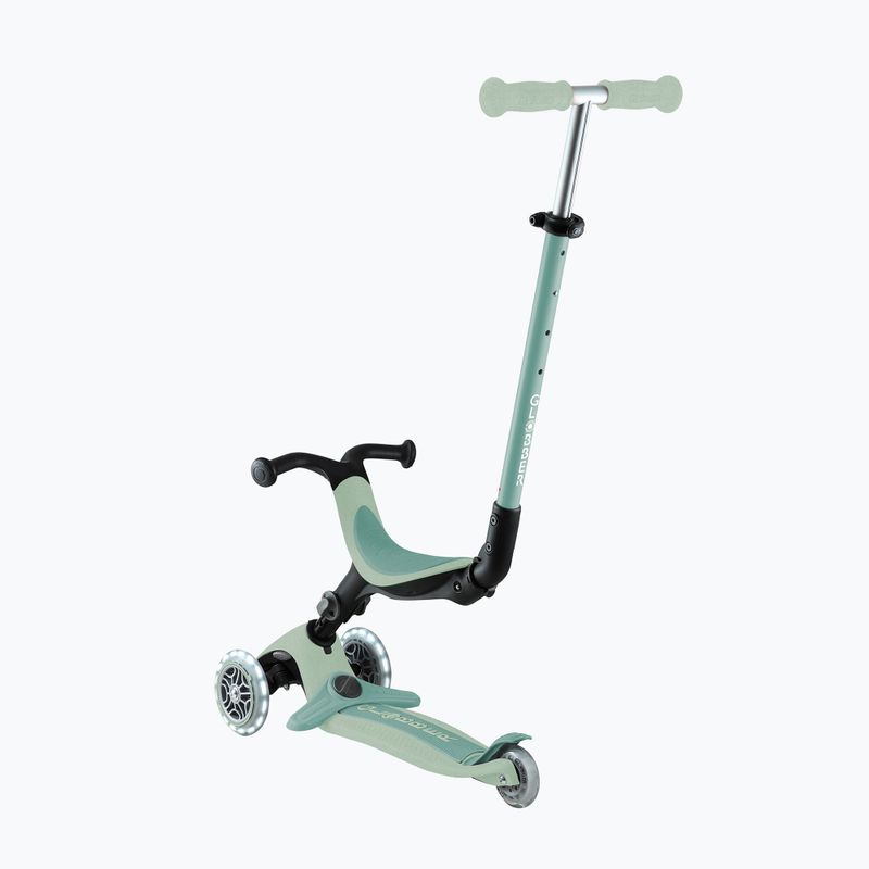 Children's three-wheeled scooter Globber Go.Up Active Ecologic Lights pistachio 9