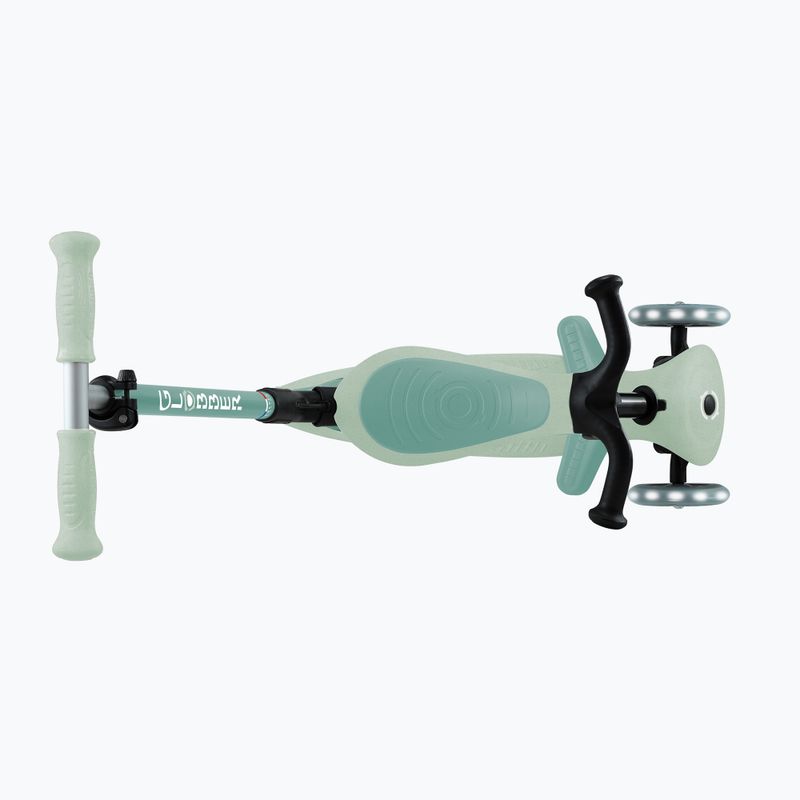 Children's three-wheeled scooter Globber Go.Up Active Ecologic Lights pistachio 11