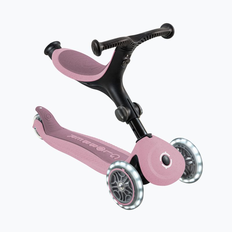 Children's three-wheeled scooter Globber Go.Up Active Ecologic Lights berry 4