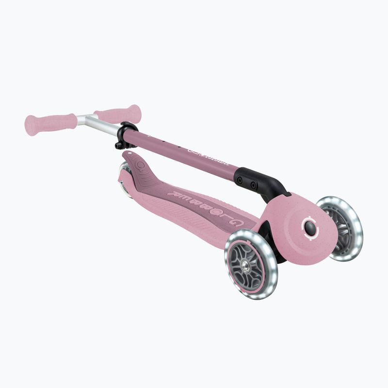 Children's three-wheeled scooter Globber Go.Up Active Ecologic Lights berry 13