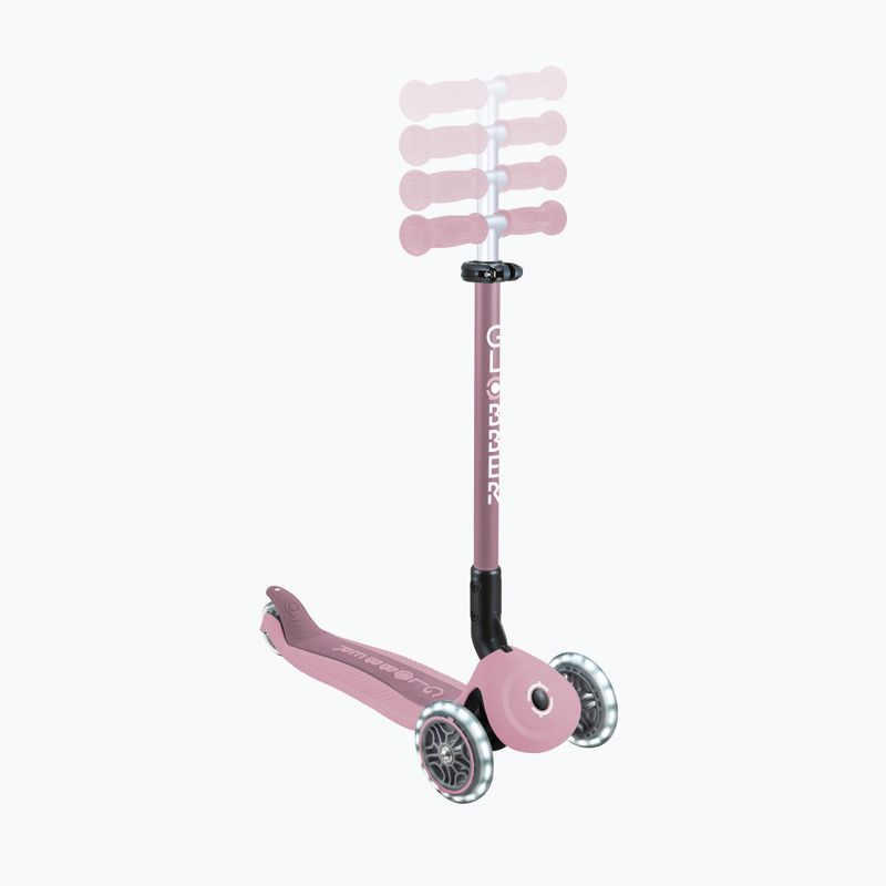 Children's three-wheeled scooter Globber Go.Up Active Ecologic Lights berry 16
