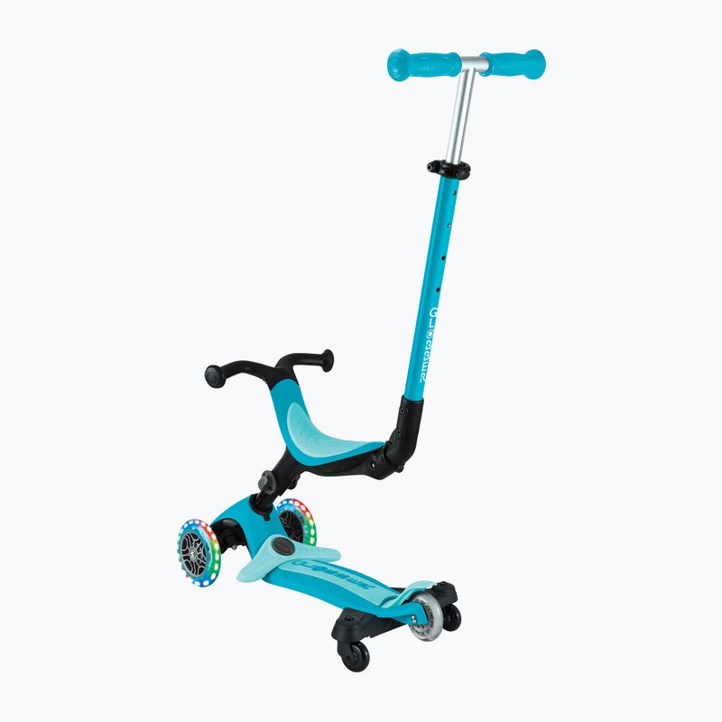 Children's three-wheeled scooter Globber Go.Up Active Lights 360 aqua 10