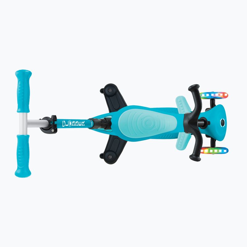 Children's three-wheeled scooter Globber Go.Up Active Lights 360 aqua 14