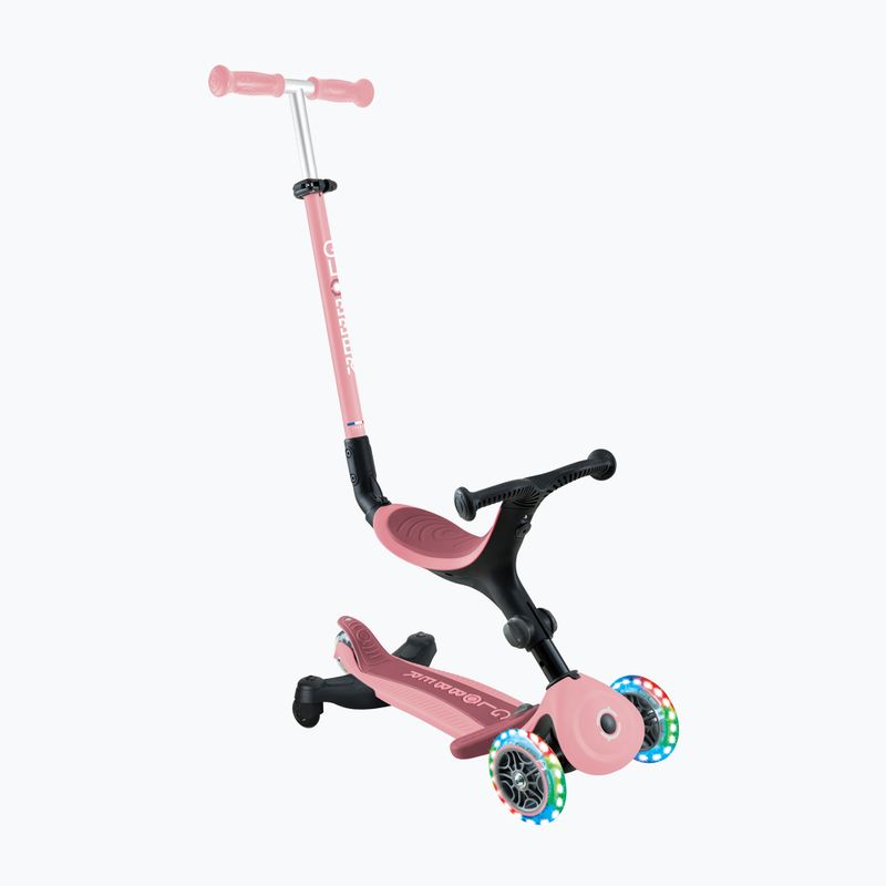 Children's three-wheeled scooter Globber Go.Up Active Lights 360 pink 3