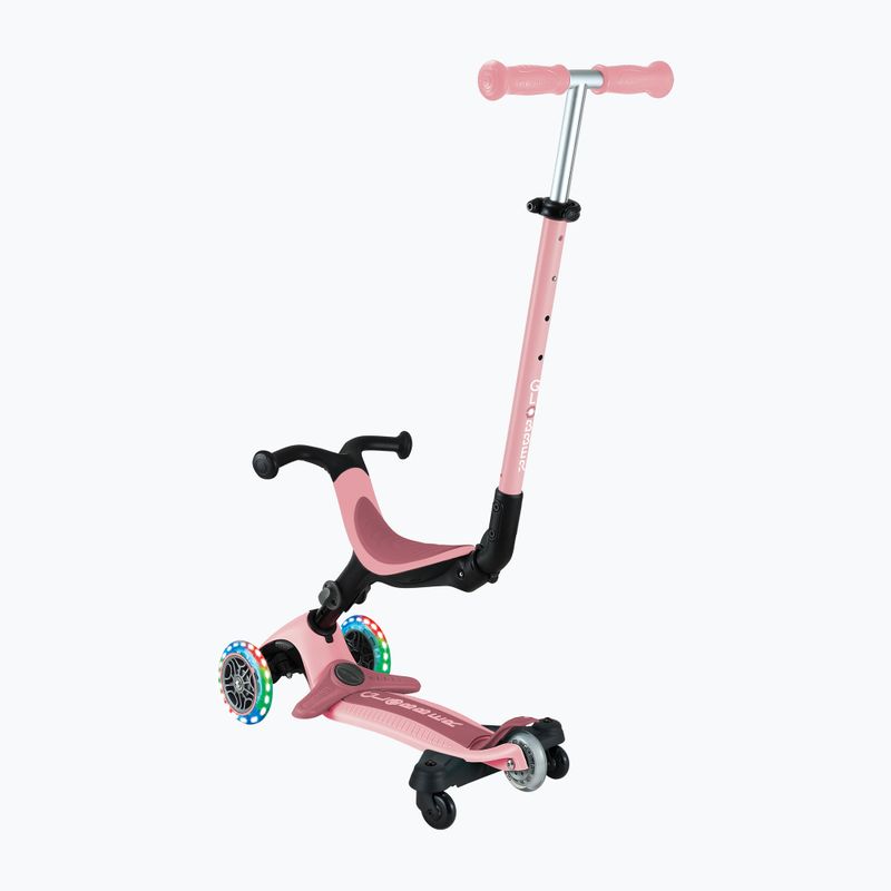 Children's three-wheeled scooter Globber Go.Up Active Lights 360 pink 10
